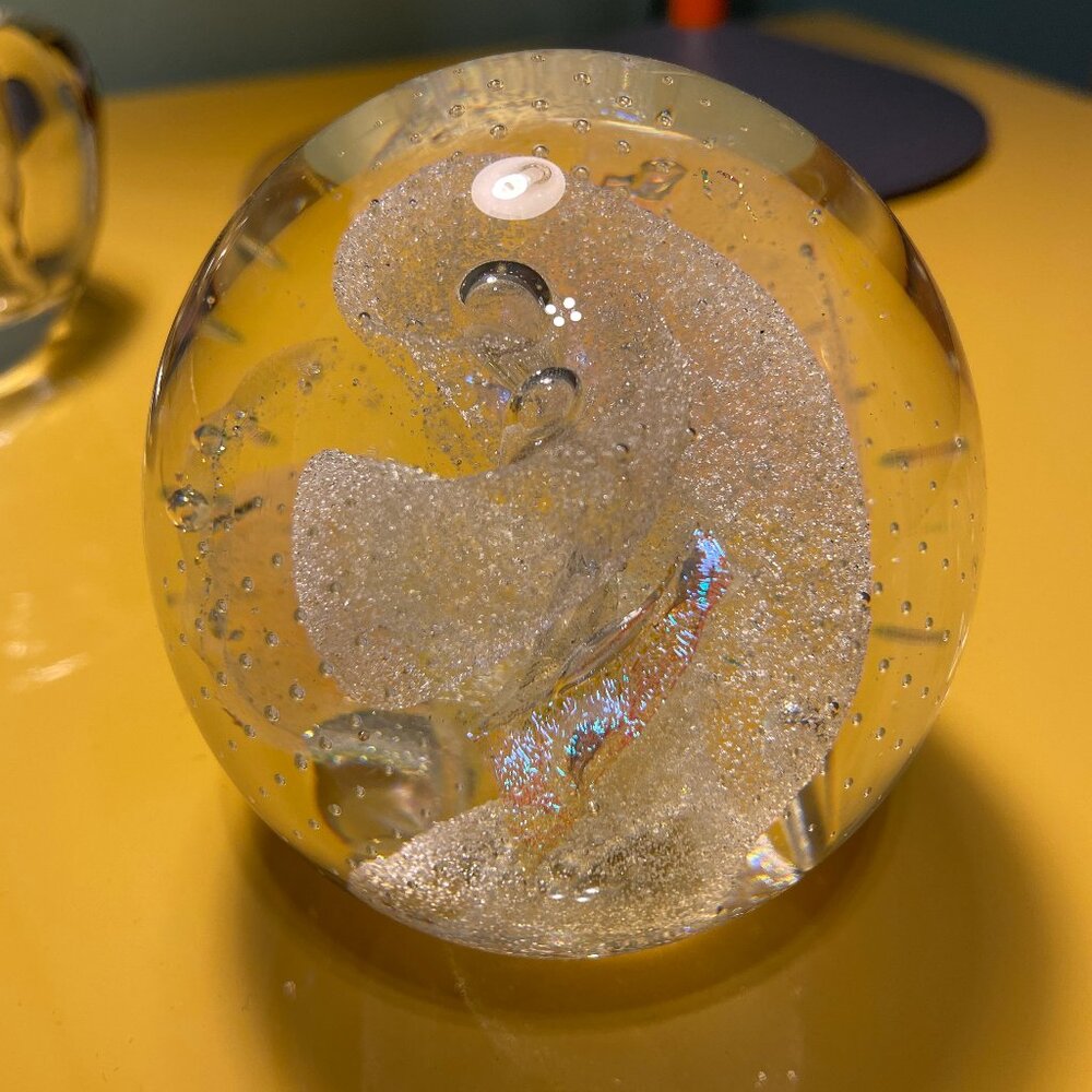 Jim Karg Globe Paperweight